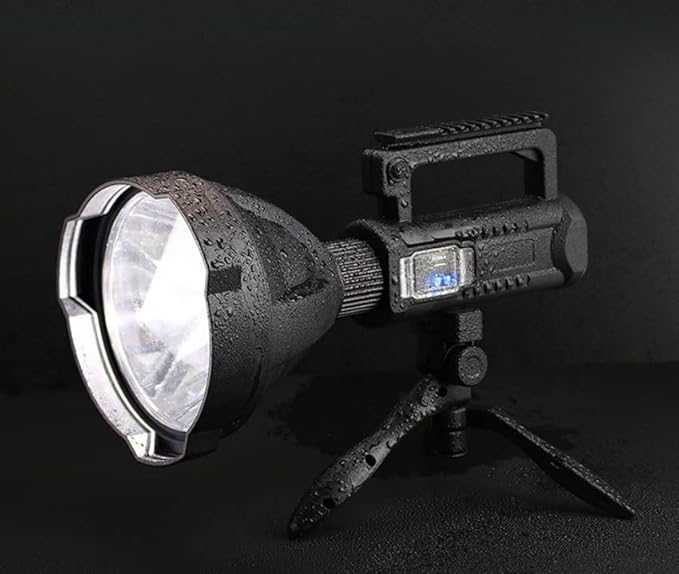 🔦✨ Portable LED Flashlight | ⚡ Super Bright & Long Range Torch Light